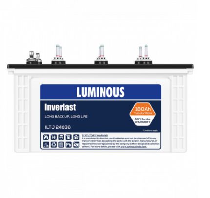 luminous 180ah battery price