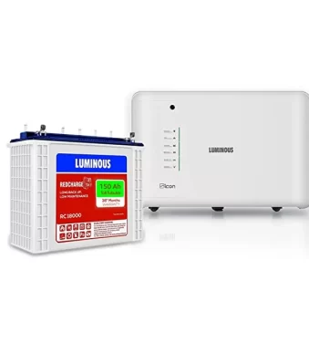 Luminous Icon 1100 Inverter And 150 Ah Battery– RC18000