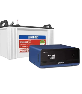 Luminous Zelio+ 1100 Inverter with RC 18000ST 150 Ah Short Tubular Battery