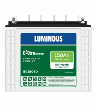 150 Ah Luminous 18060 Tall Tubular Battery