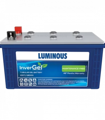 Luminous Invergel IGSTJ 18000 - 150AH Tubular Battery