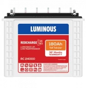 Luminous 180Ah RC24000 Tall Tubular Battery