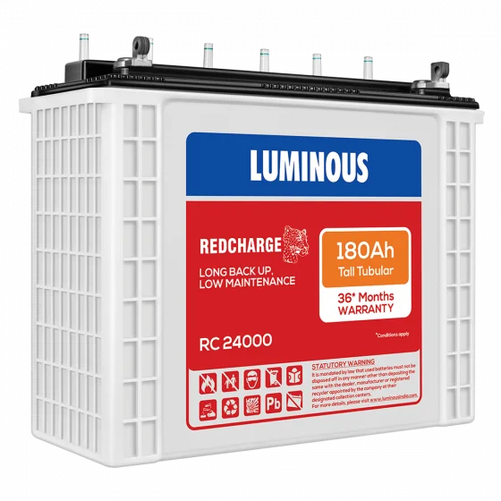 Luminous RC24000(180Ah) Tubular Battery