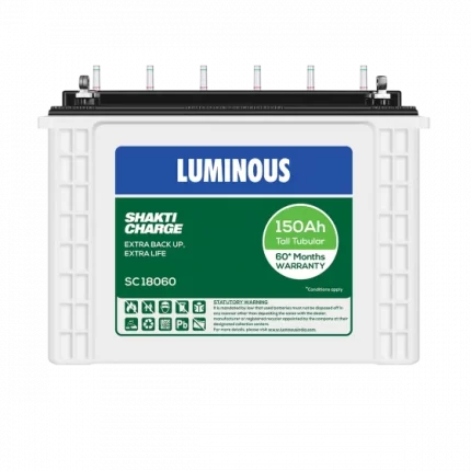 LUMINOUS SC 18060 Tubular Inverter Battery