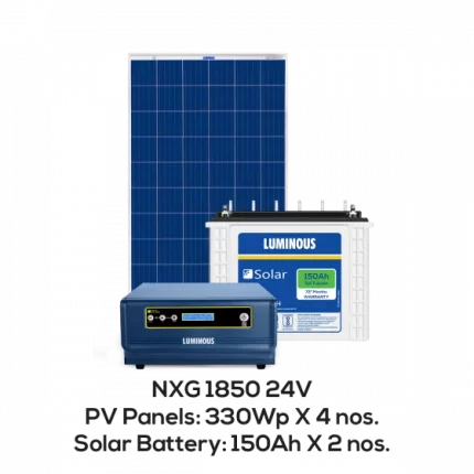 Solar Off Grid Combo - NXG 1850/24V 1500 VA