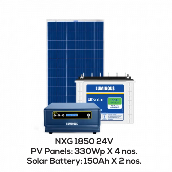 Solar Off Grid Combo - NXG 1850/24V 1500 VA