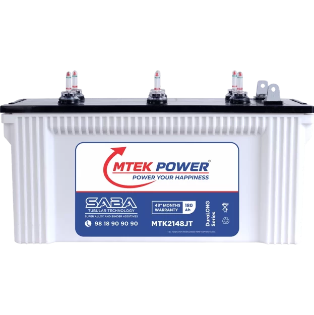 MTEK-Power-DuraLONG-MTK2148JT-180Ah/12V-tubular-inverter-battery