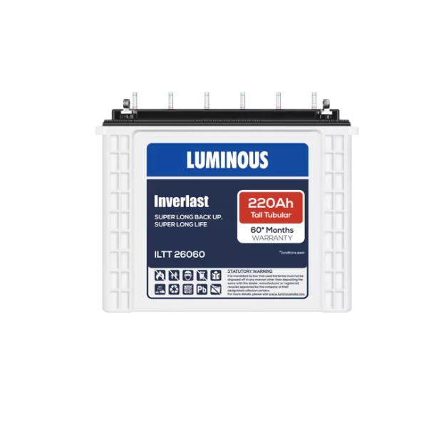 Luminous-Inverlast-ILTT-26060-220Ah-Tall-Tubular-Inverter-Battery
