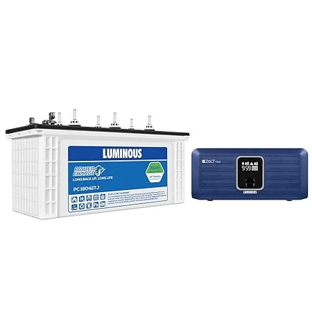 Luminous Zolt 1100 Sine Wave Inverter with PC 18042TJ 150Ah Battery