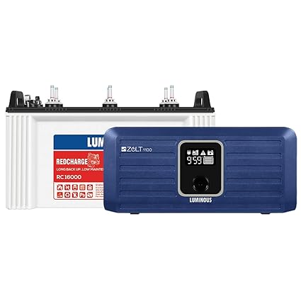 Luminous Zolt 1100 Inverter with Red Charge RC 16000