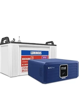 Luminous Zolt 1100 Inverter with Red Charge RC 15000ST