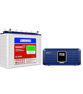 Luminous Zolt 1100 Inverter with Red Charge RC 18000