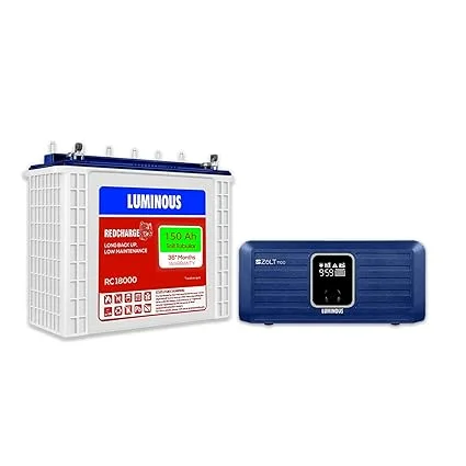 Luminous Zolt 1100 Inverter with Red Charge RC 18000