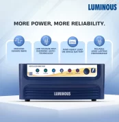 Luminous Power Sine 800 Pure Sine Wave 700VA/12V Inverter