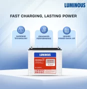 Luminous Red Charge RC 25000 Tall Tubular 150Ah Battery
